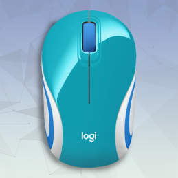 MOUSE  INALÁMBRICO M187 LOGITECH BLU