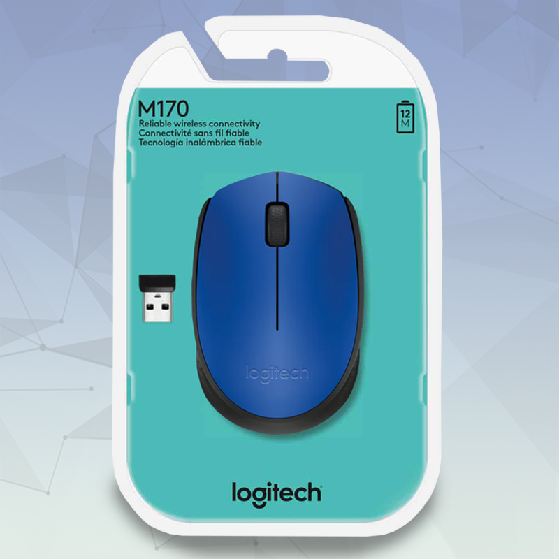 MOUSE INALÁMBRICO M170 LOGITECH BLU