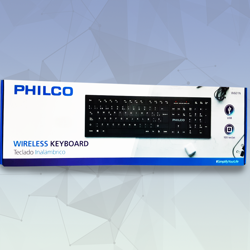 Philco best sale teclado inalambrico