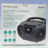 Radio Boombox Philco Bluetooth CD y USB