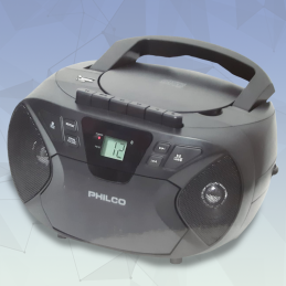 Radio Boombox Philco Bluetooth CD y USB