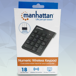 Teclado numérico Inalámbrico Manhattan