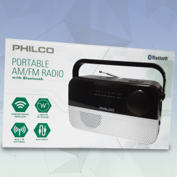 Radio AM/FM portable Philco...