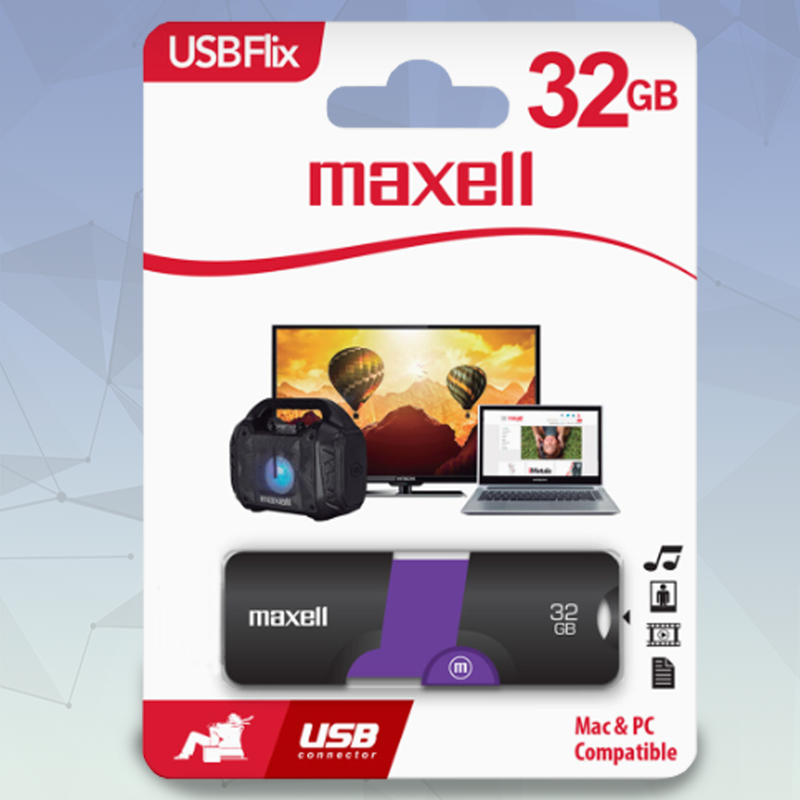 Pendrive Maxell de 32GB