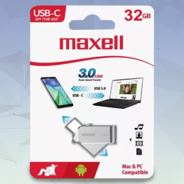 Pendrive Maxell USB-C 3.0 32GB