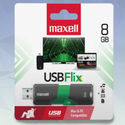 Pendrive Maxell USBFlix 8GB