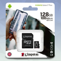 Memoria MicroSD kingston 128GB