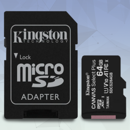 Memoria MicroSD kingston 64GB