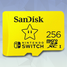 Memoria MicroSDXC SanDisk Nintendo Switch 256GB