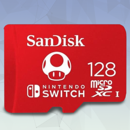 Memoria MicroSD Nintendo Switch SanDisk 128GB