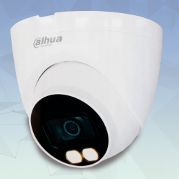 Camara EYEBALL HDCVI Full-Color con Audio Dahua