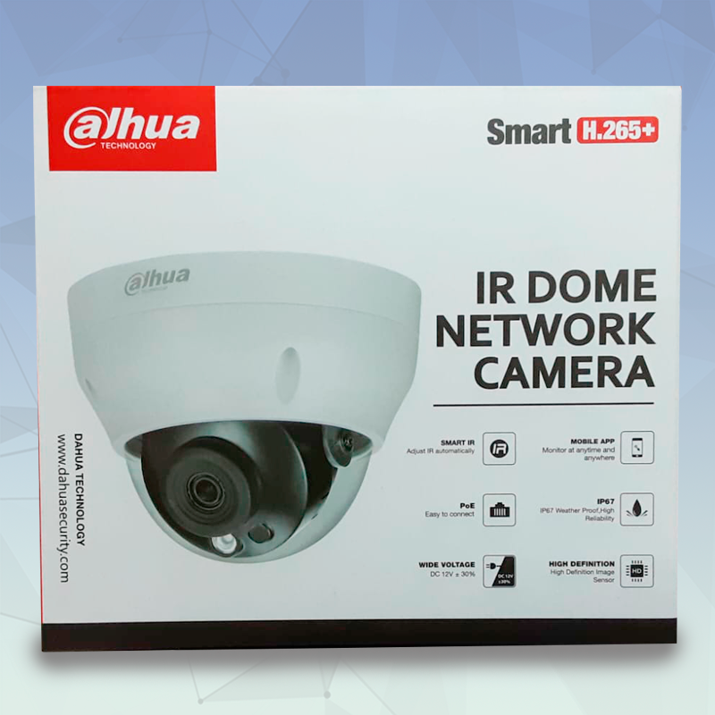 Camara IP Domo Dahua 2MP DH-IPC-HDPW1230R1-S5