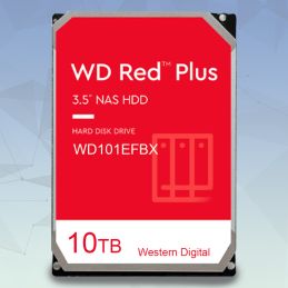 DISCO DURO 10 TB WESTERN DIGITAL 3.5 SARA RED PLUS