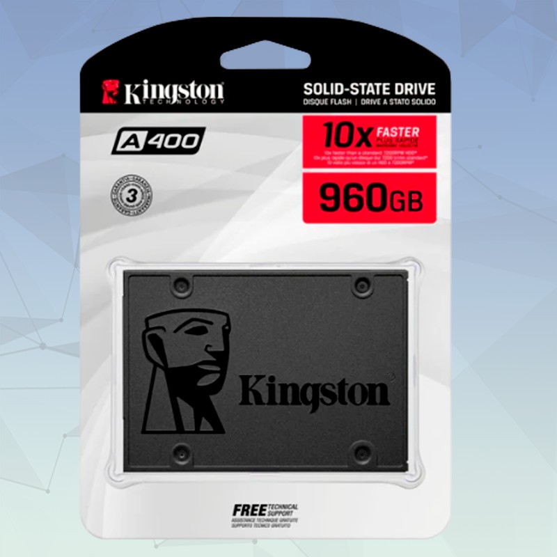 DISCO SOLIDO 960GB KINGSTON 2,5 SATA A400