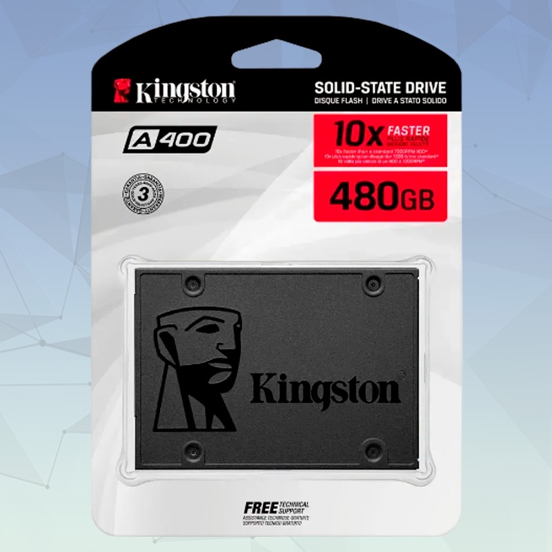 DISCO DE ESTADO SOLIDO 480GB KINGSTON A400 SATA