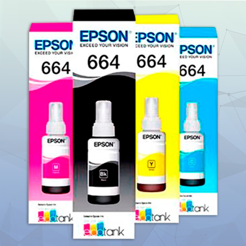 TINTA EPSON 664 ORIGINAL